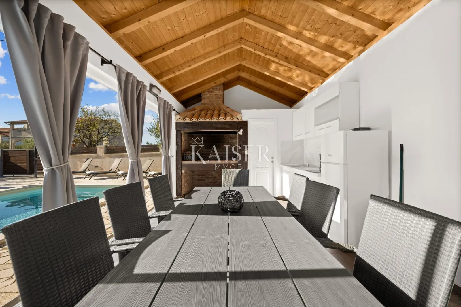 biograd, okolica - kuća sa bazenom, 145m2 - slika 27