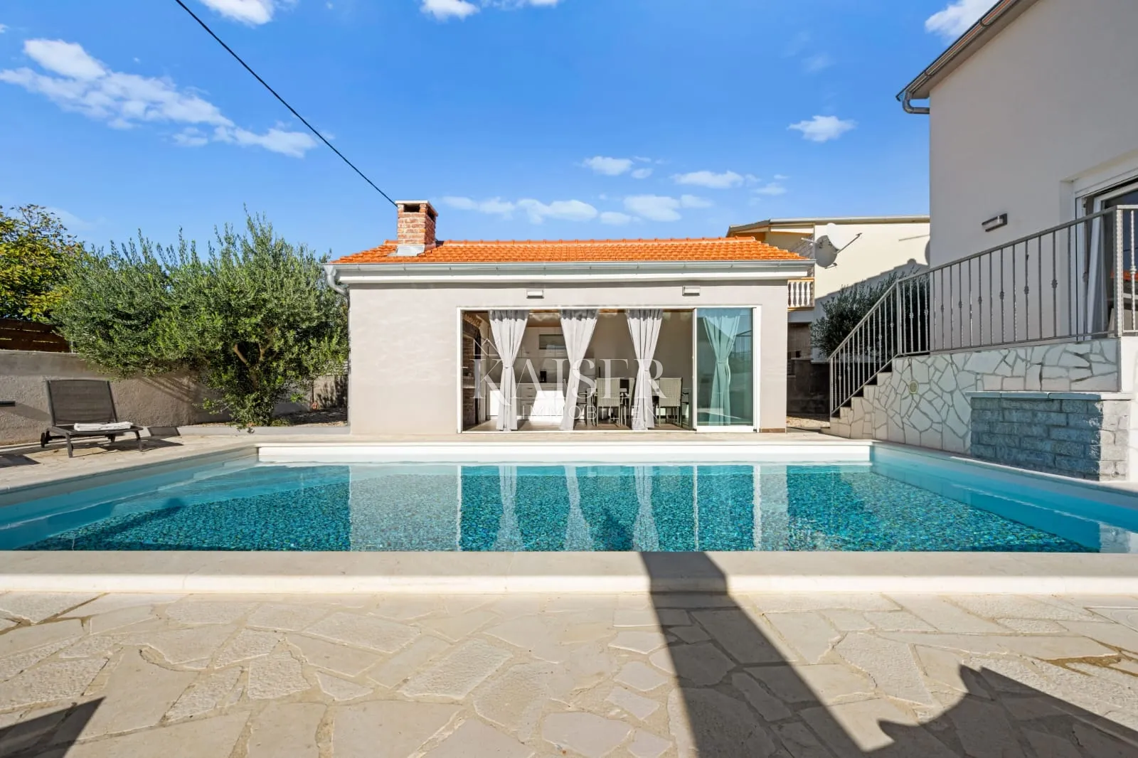 biograd, okolica - kuća sa bazenom, 145m2 - slika 26