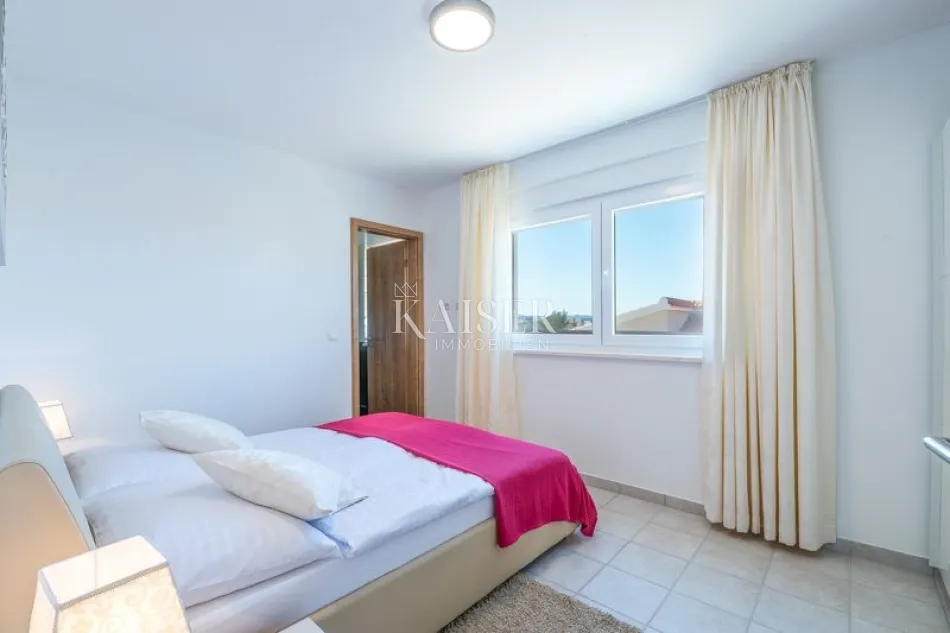 sukošan, zadar - moderan dvosoban apartman s lođom i pogledom na more - slika 53