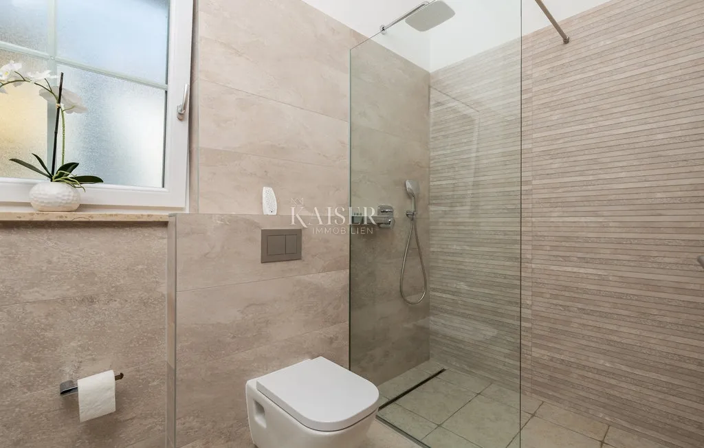 kornić, otok krk- vila 110m2 s pogledom na more i bazenom - slika 14