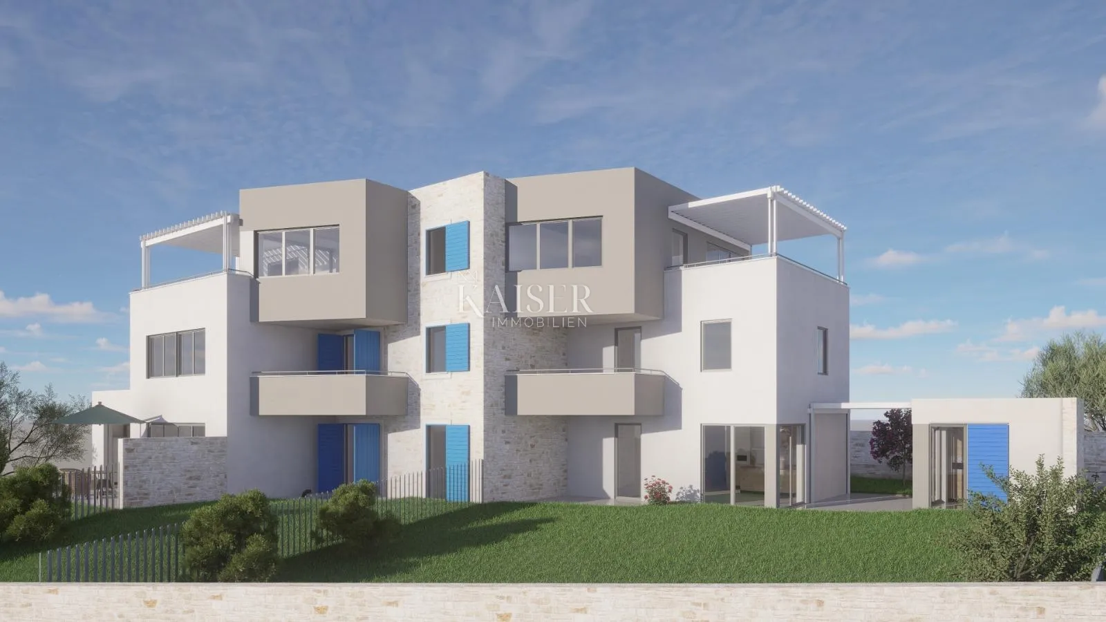 novi vinodolski – dvoetažni stan u novogradnji 250 m od plaže (s2) - slika 2
