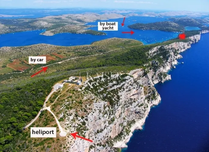 dugi otok- jedinstvena poslovno-stambena zgrada u parku prirode telašćica na plaži - slika 8