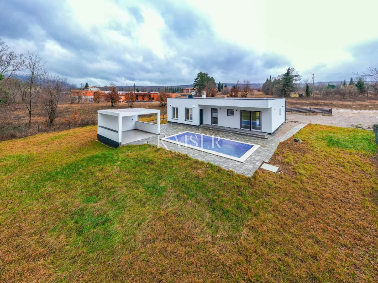 istra, labin - novogradnja s bazenom u prirodi, 137 m2 - slika 14