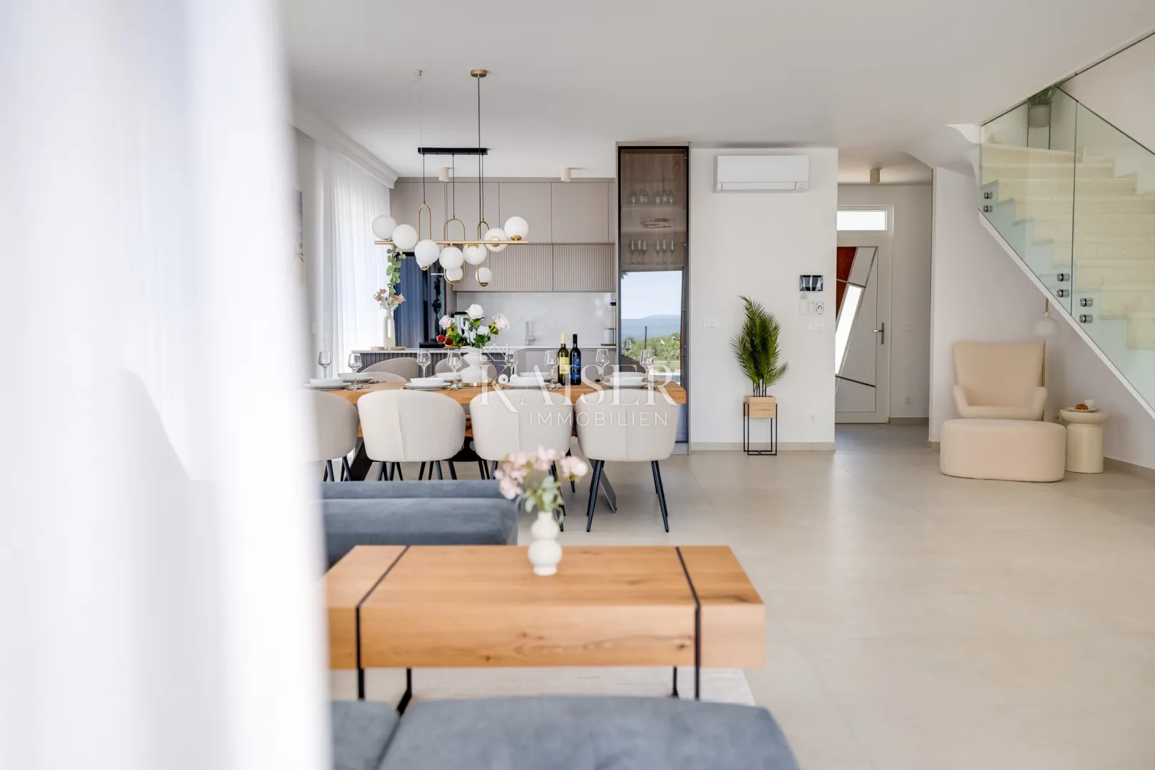 otok krk, omišalj - luksuzna dvojna kuća 195m2 - slika 20