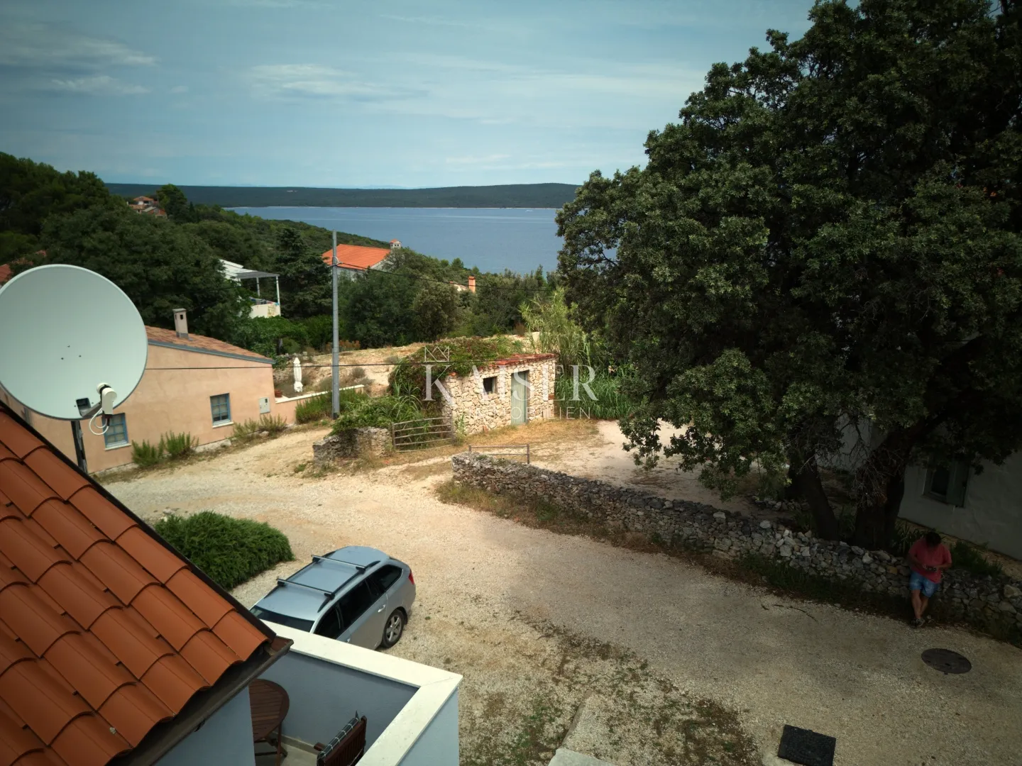 kuća s bazenom i pogledom na more – sveti jakov, mali lošinj - slika 9