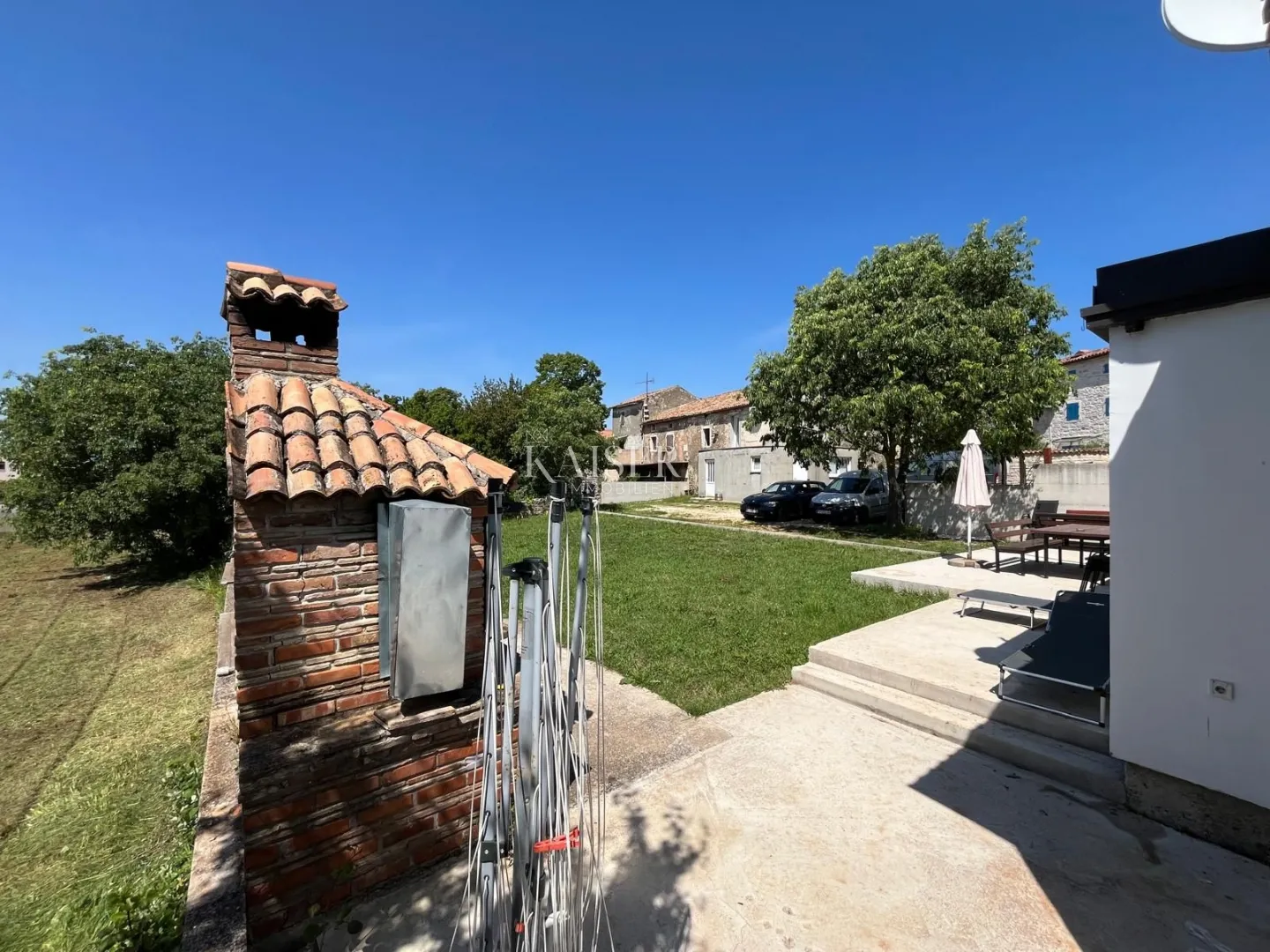 istra - poreč, kamena kuća sa okućnicom pogled more - slika 4