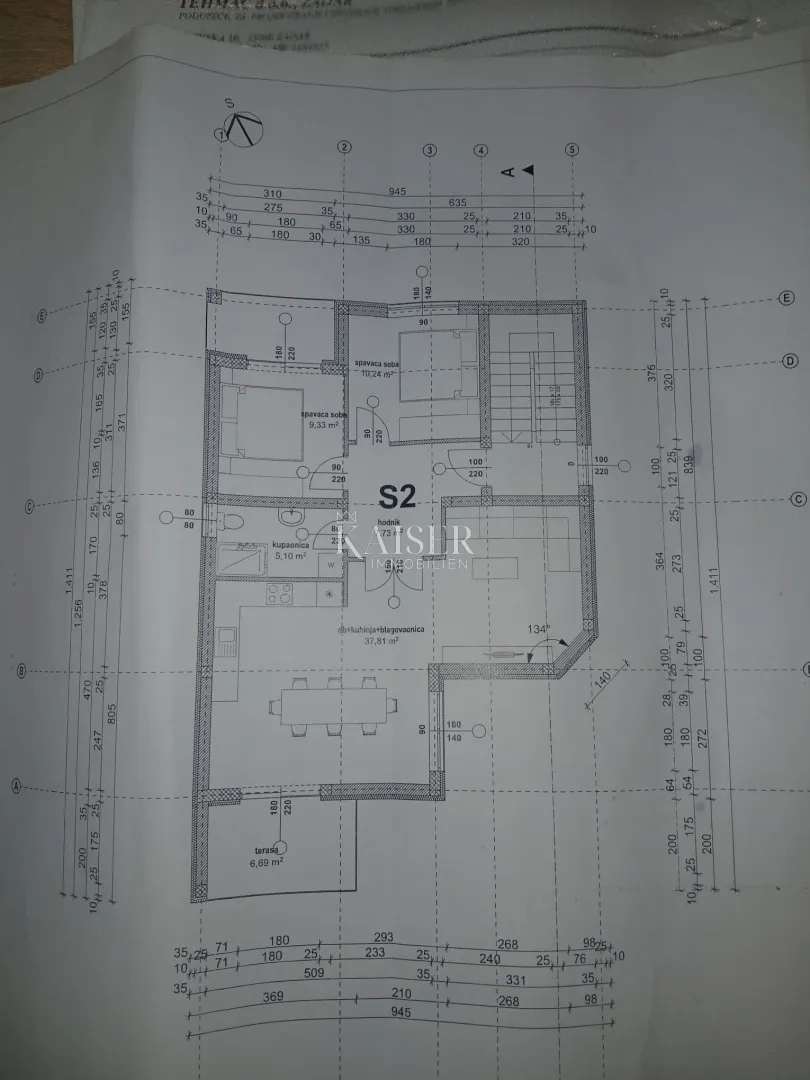 zadar, vir- moderan stan 81 m2 na 1. katu - slika 2