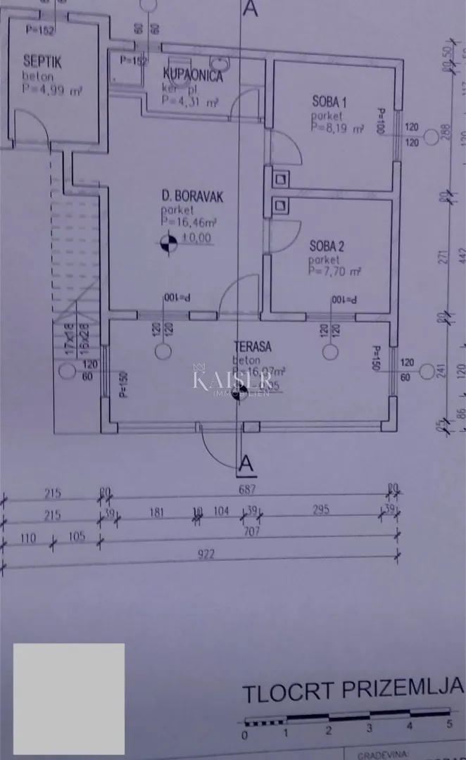 zadar, vir – kuća s dvije odvojene jedinice, 200 m od mora - slika 17