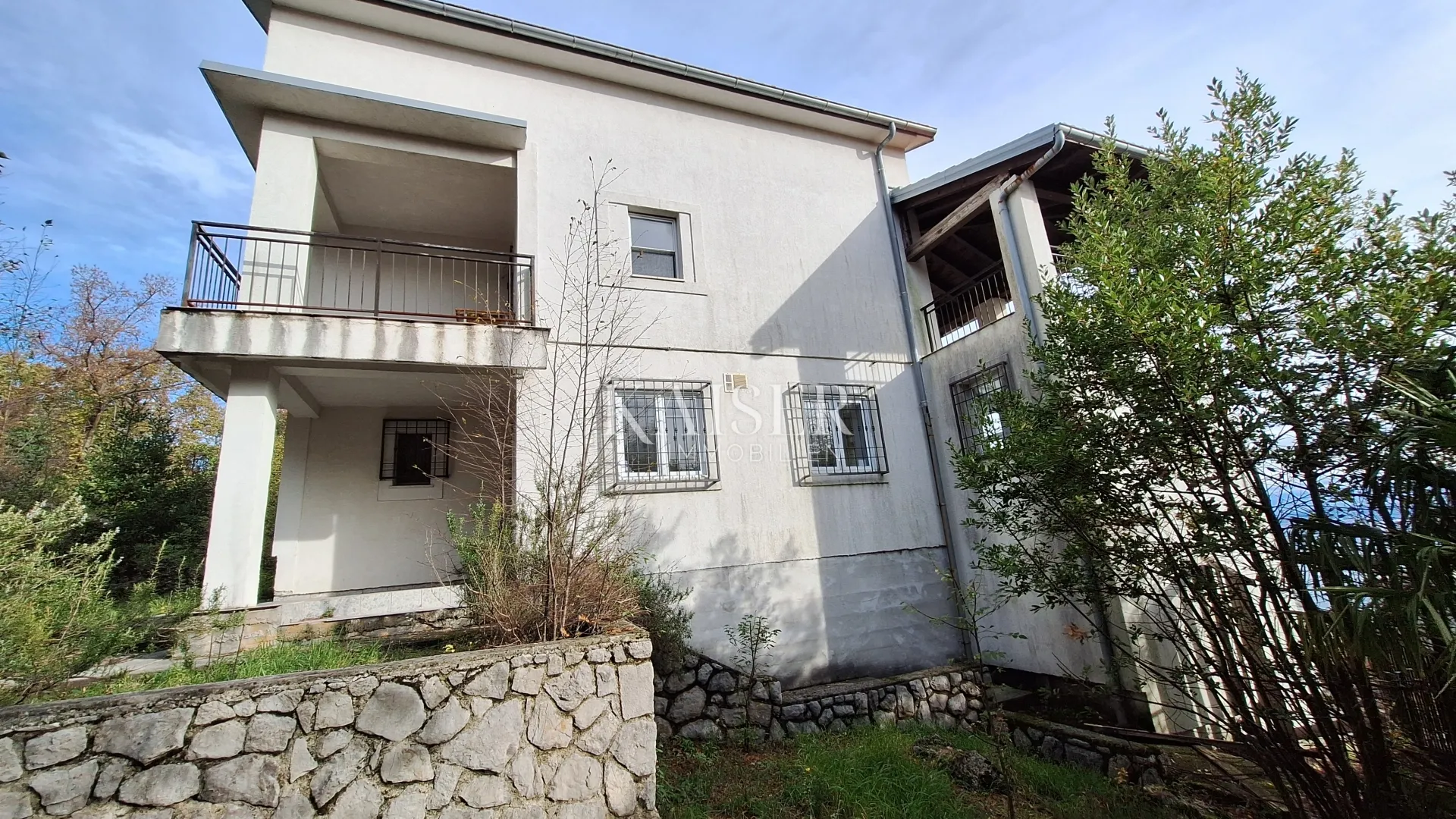 Opatija, Bregi, samostojeća kuća na 3 etaže iznad Opatije, pogled na more, 800 m2 okućnice - Bregi, Matulji