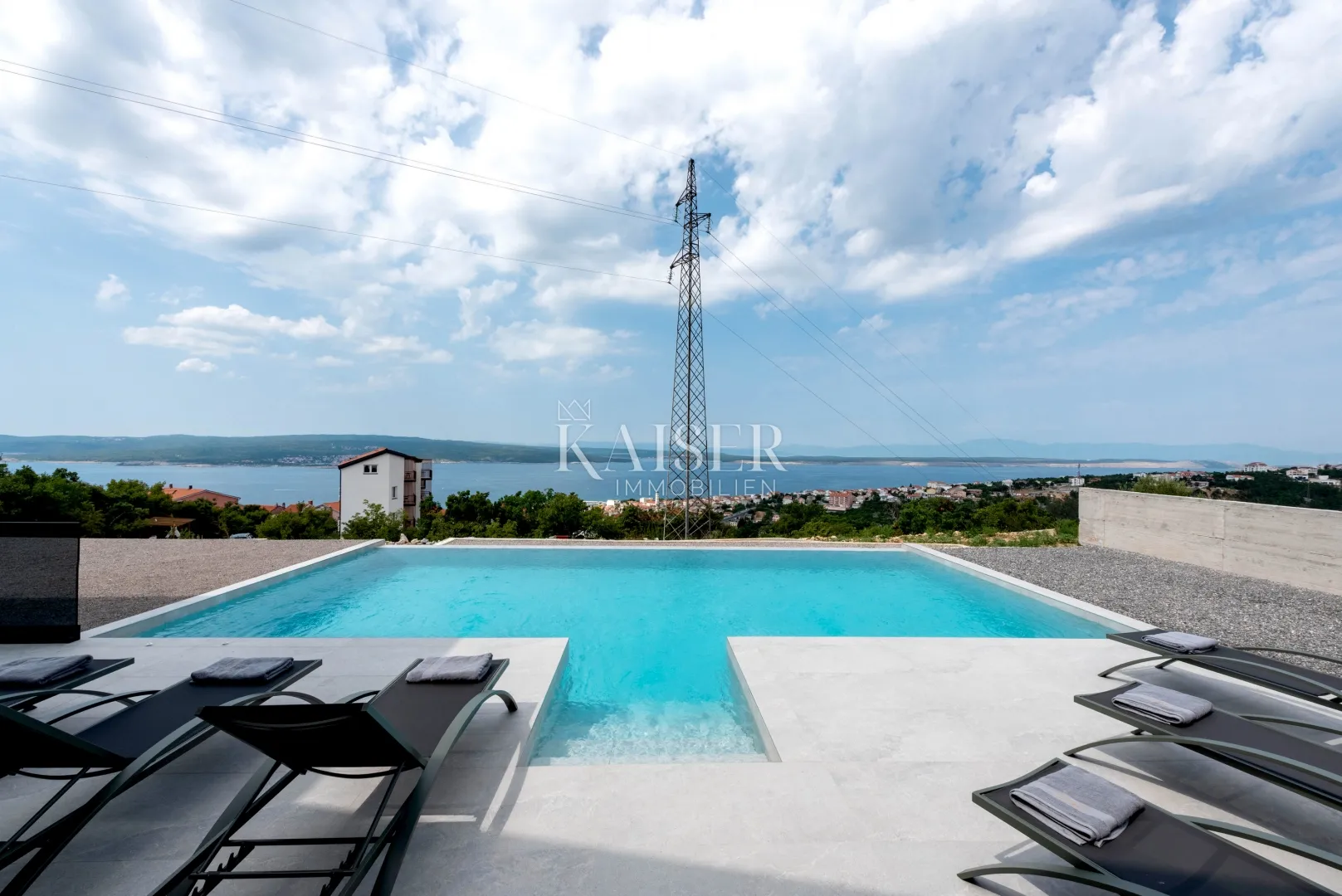 crikvenica, elegantna vila s bazenom i jedinstvenim pogledom - slika 23