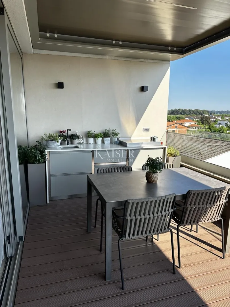 istra, novigrad - luksuzno opremljen stan 119m2; top lokacija; pogled more - slika 38