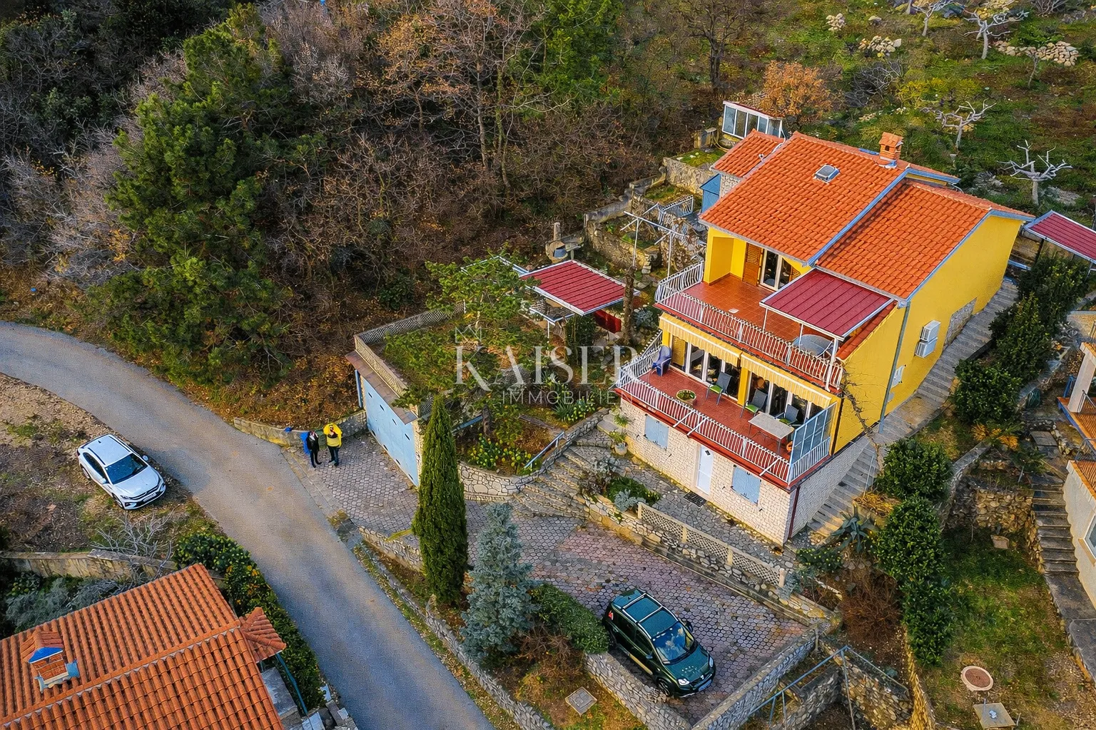 opatija, brseč - panoramski pogled na more, kuća, 243 m2 - slika 4