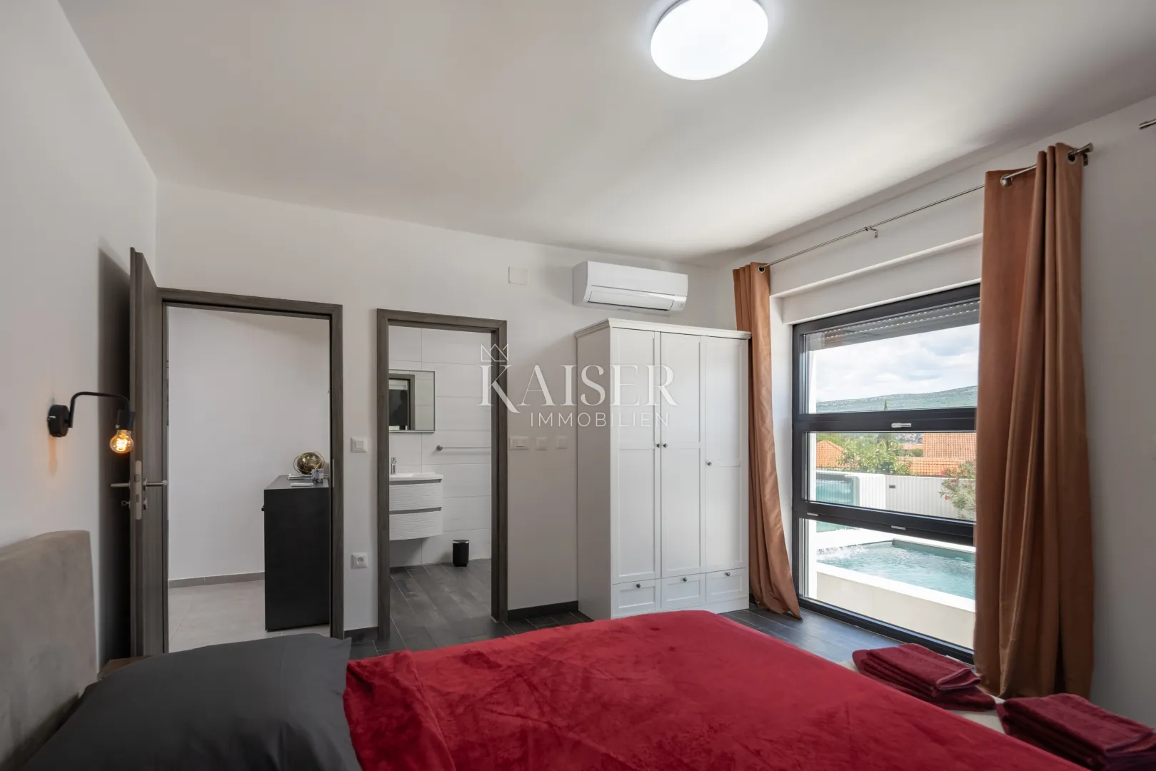 zadar – pridraga, moderna vila s bazenom i jacuzzi zonom, 300 m od mora - slika 30