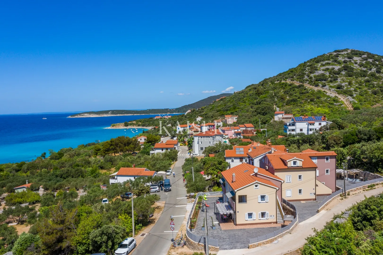 otok cres, miholašćica, stan 34 m2 s pogledom na more - slika 11