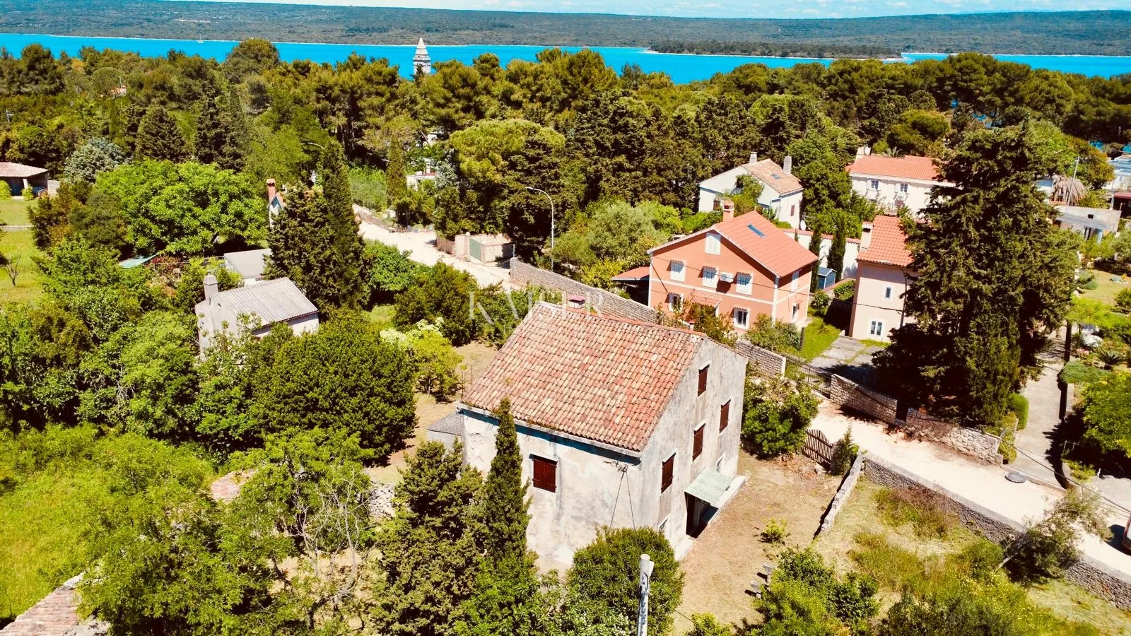 nerezine, otok lošinj - kamena kuća s pogledom na more - slika 2