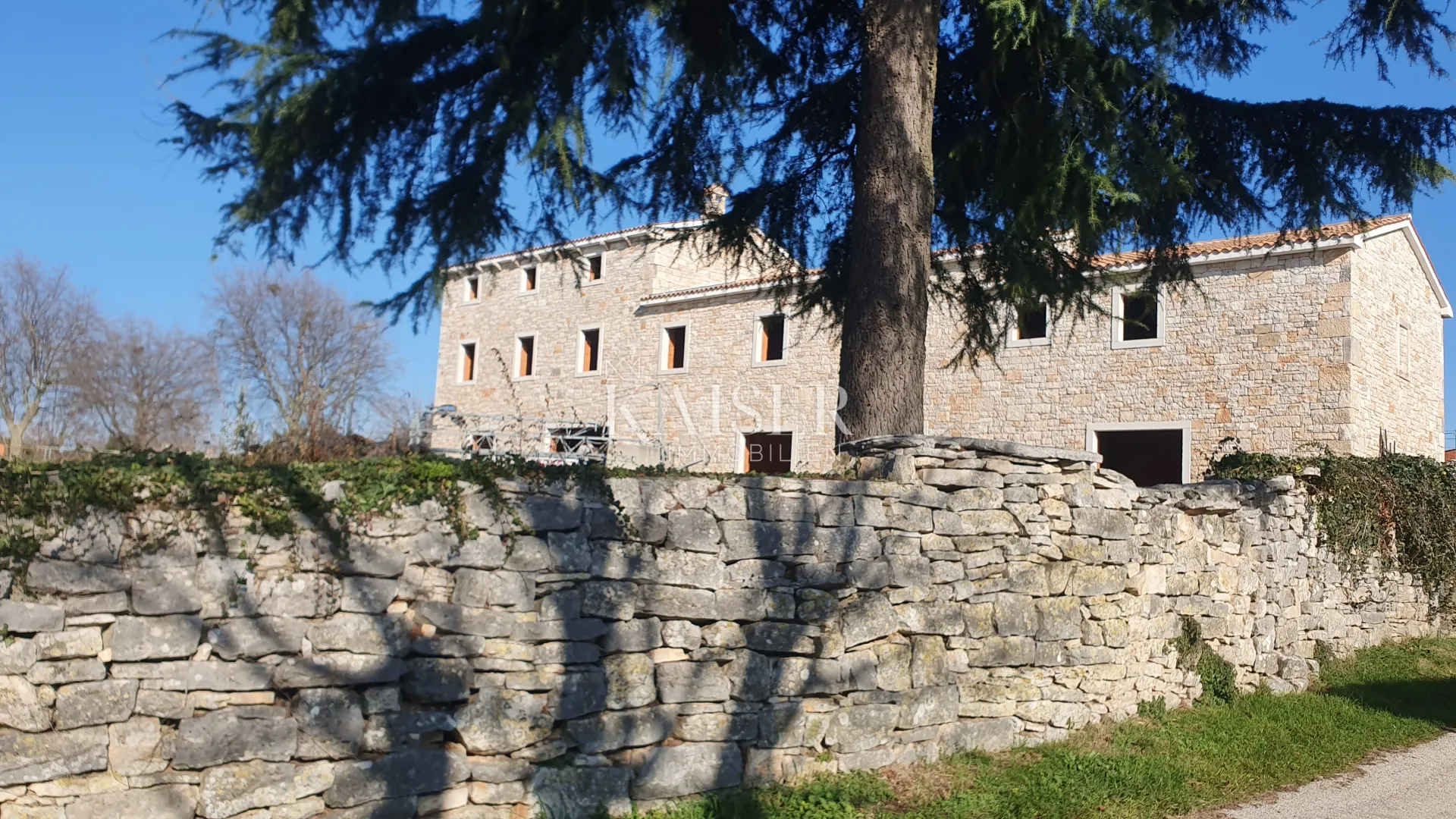 istra - lovreč, kamena roh bau vila pogled more - slika 14