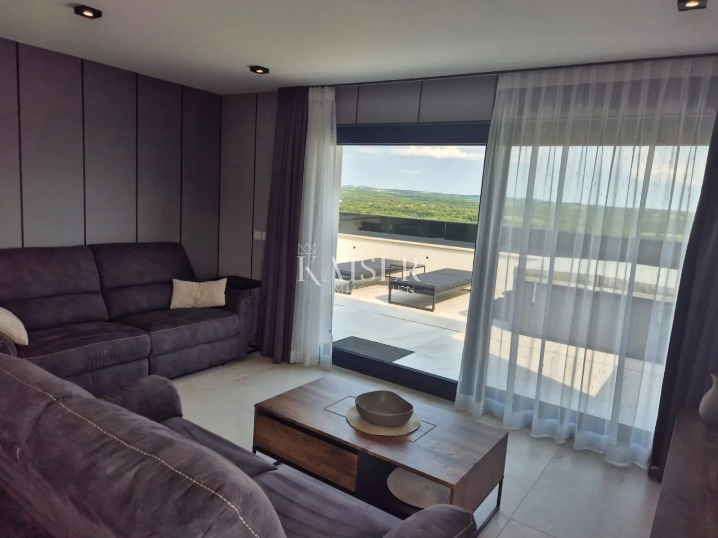 istra - poreč, luksuzan stan pogled more sa liftom - slika 2