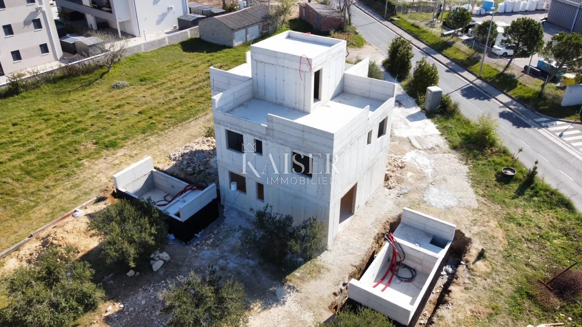 zadar, nin-luksuzna dvojna kuća s bazenom i krovnom terasom , 60 m od mora - slika 13
