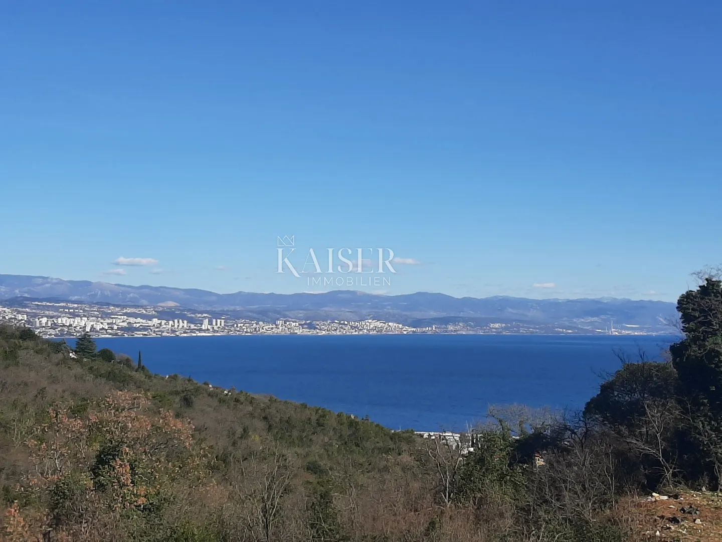 Opatija, Ičići- Zemljište sa pogledom na more - Ičići, Opatija