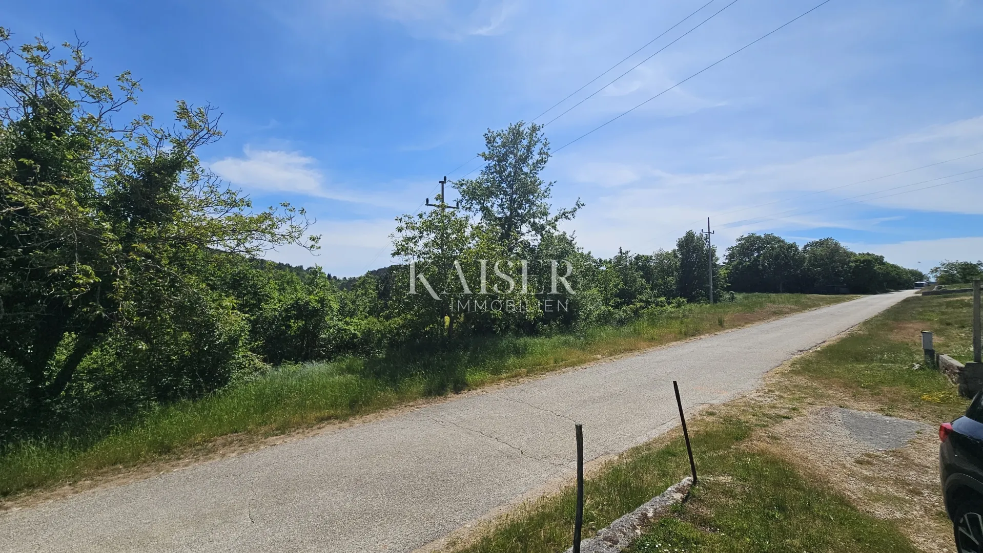 grožnjan, istra, okolica, prekrasno građevinsko zemljište za izgradnju vila sa bazenima - slika 5
