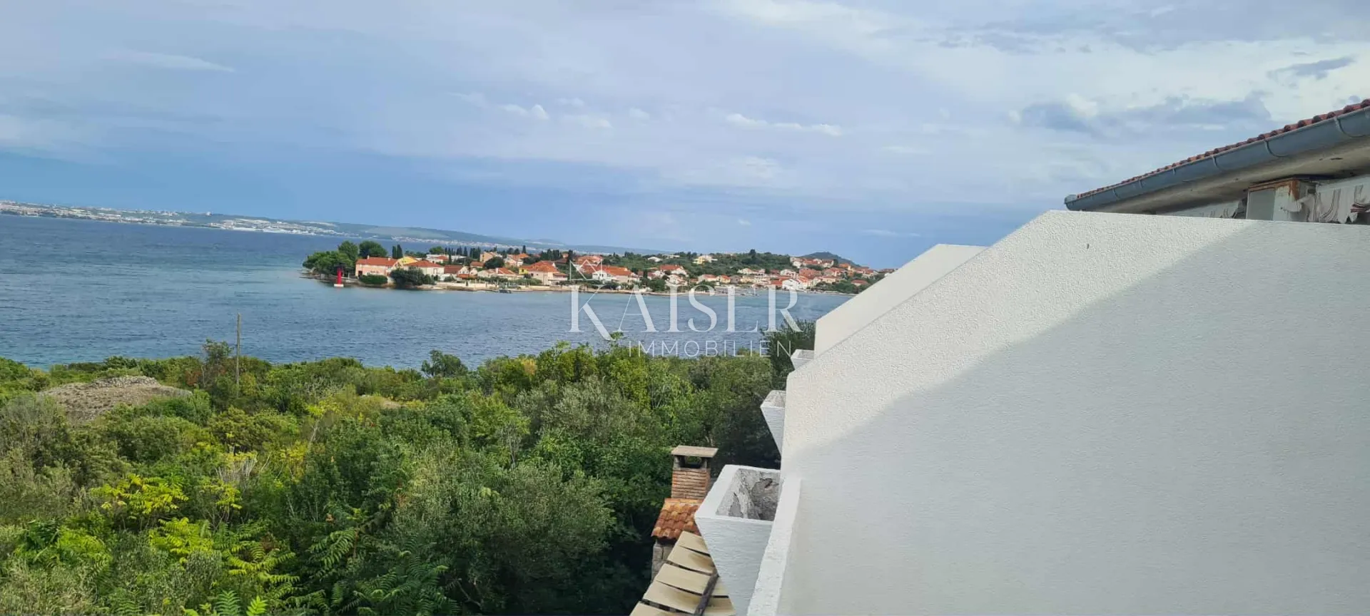 apartman sj1 bs panoramskim pogledom na more, 100 metara od plaže, otok ugljan – mali lukoran - slika 7