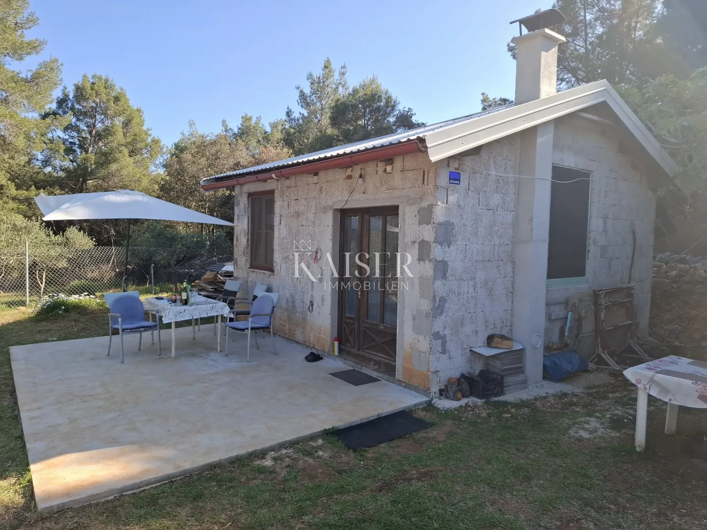 Otok Cres, Punta Križa, kuća 30 m2 sa 8.000 m2 terena - Punta Križa, Mali Lošinj