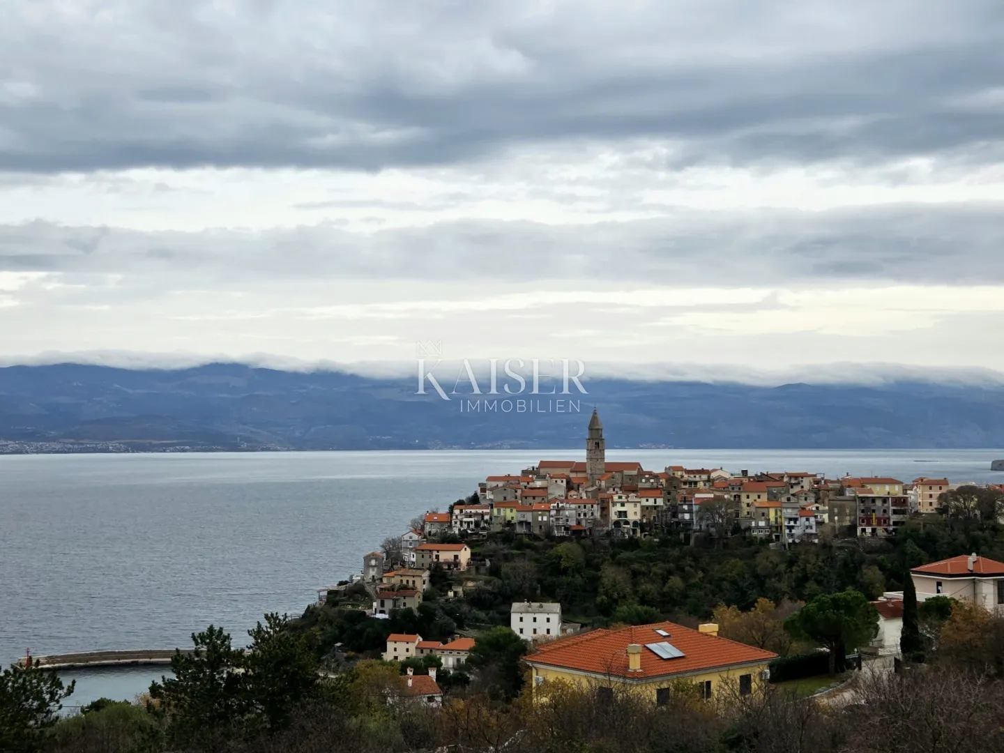 krk, vrbnik - građevinsko zemljište 2700m2, pogled more - slika 6