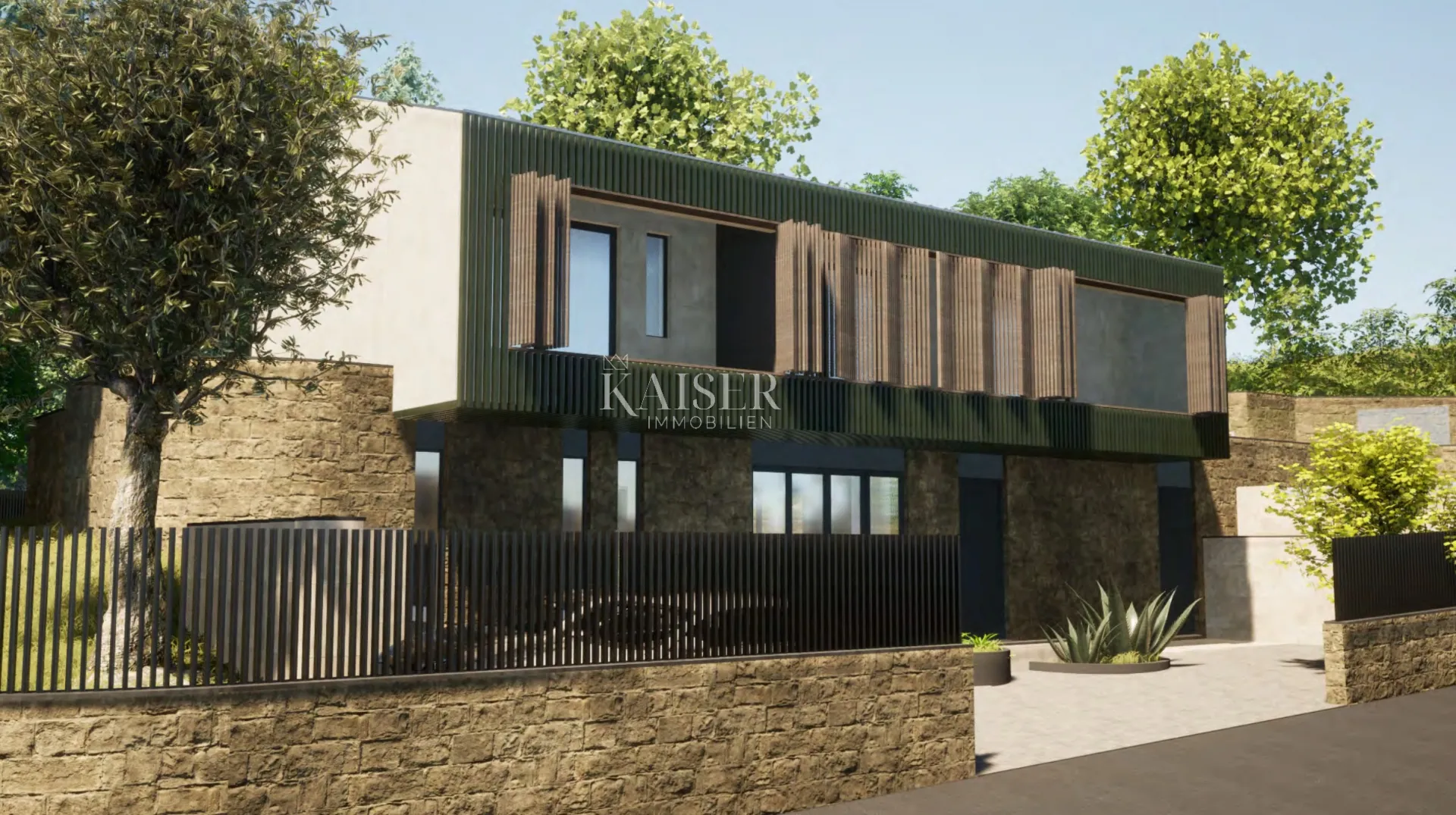 rabac - građevinsko zemljište s idejnim projektom, 435 m2 - slika 4