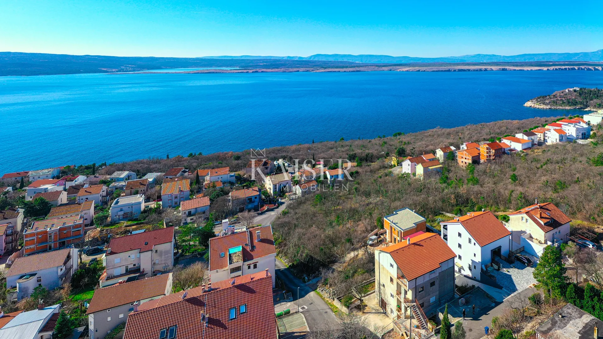 Crikvenica, Dramalj - stan 100m2 novogradnja sa pogledom na more - Dramalj, Crikvenica
