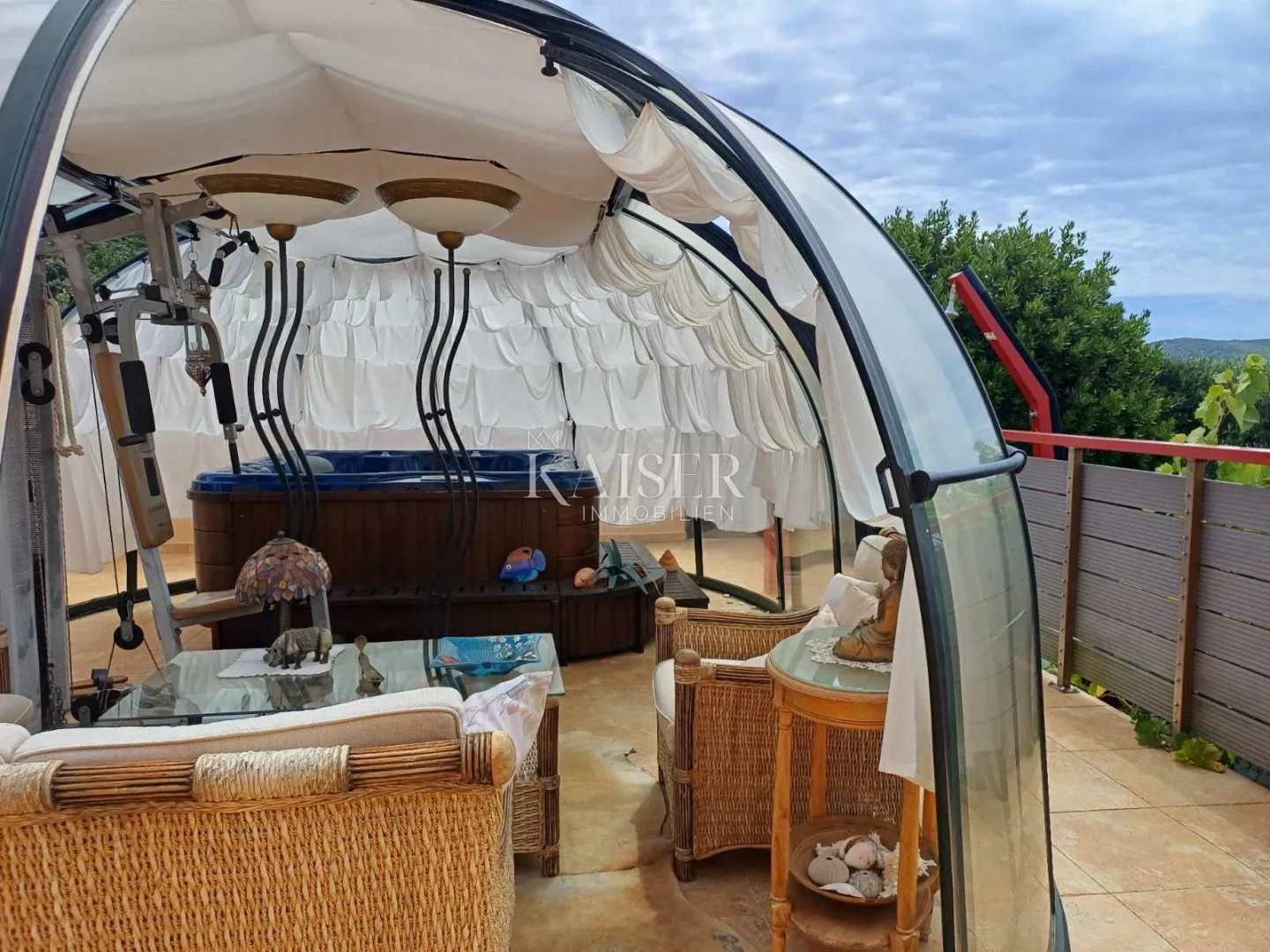martinšćica, otok cres, mediteranska vila uz plažu - slika 17