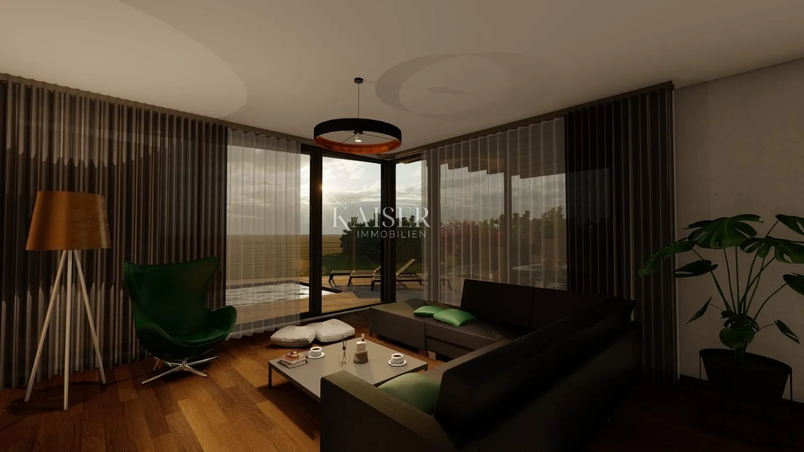 kostrena - luksuzni dvoetažni stan 251 m2 - slika 15