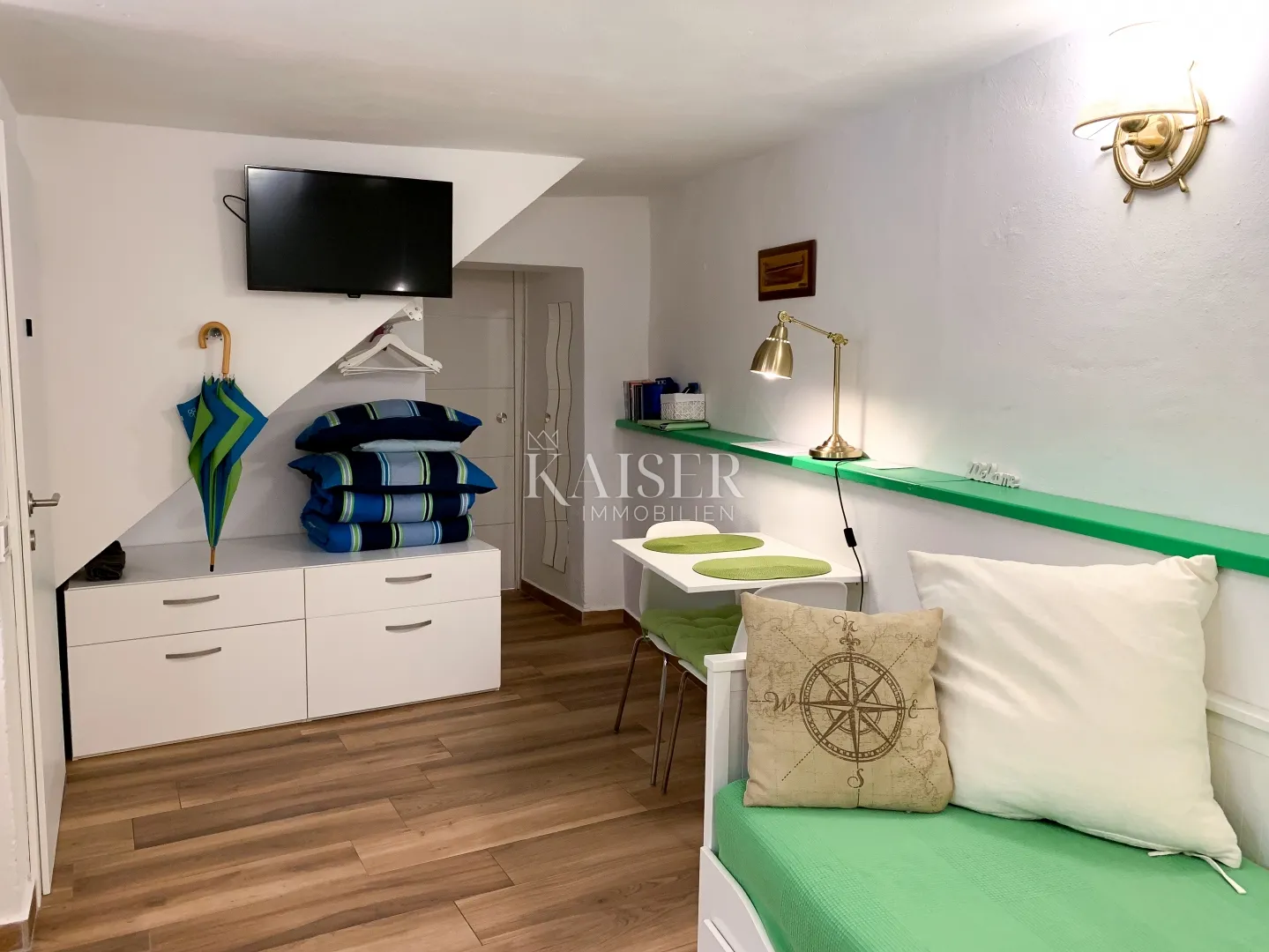 baška - kuća u staroj jezgri, 85m2, dva apartmana - slika 4