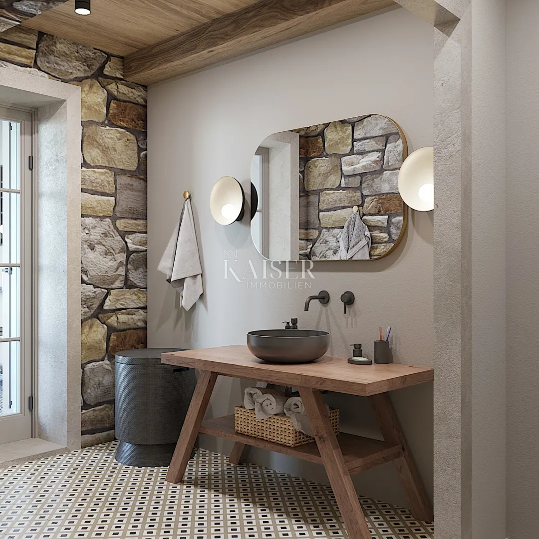 istra, poreč okolica- autentična istarska vila 183m2 s bazenom i saunom - slika 15