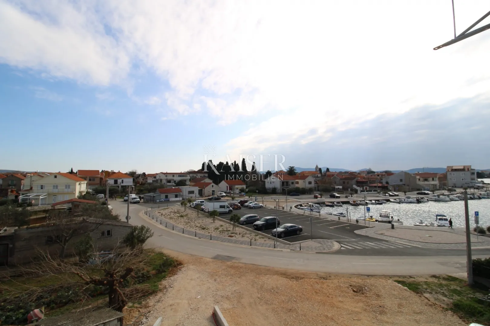 zadar, sukošan- penthouse s krovnom terasom, 1. red do mora - slika 19