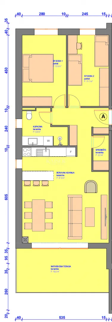 istra, umag, okolica - stan u novogradnji, 86m2, 300m od mora, prizemlje - slika 10