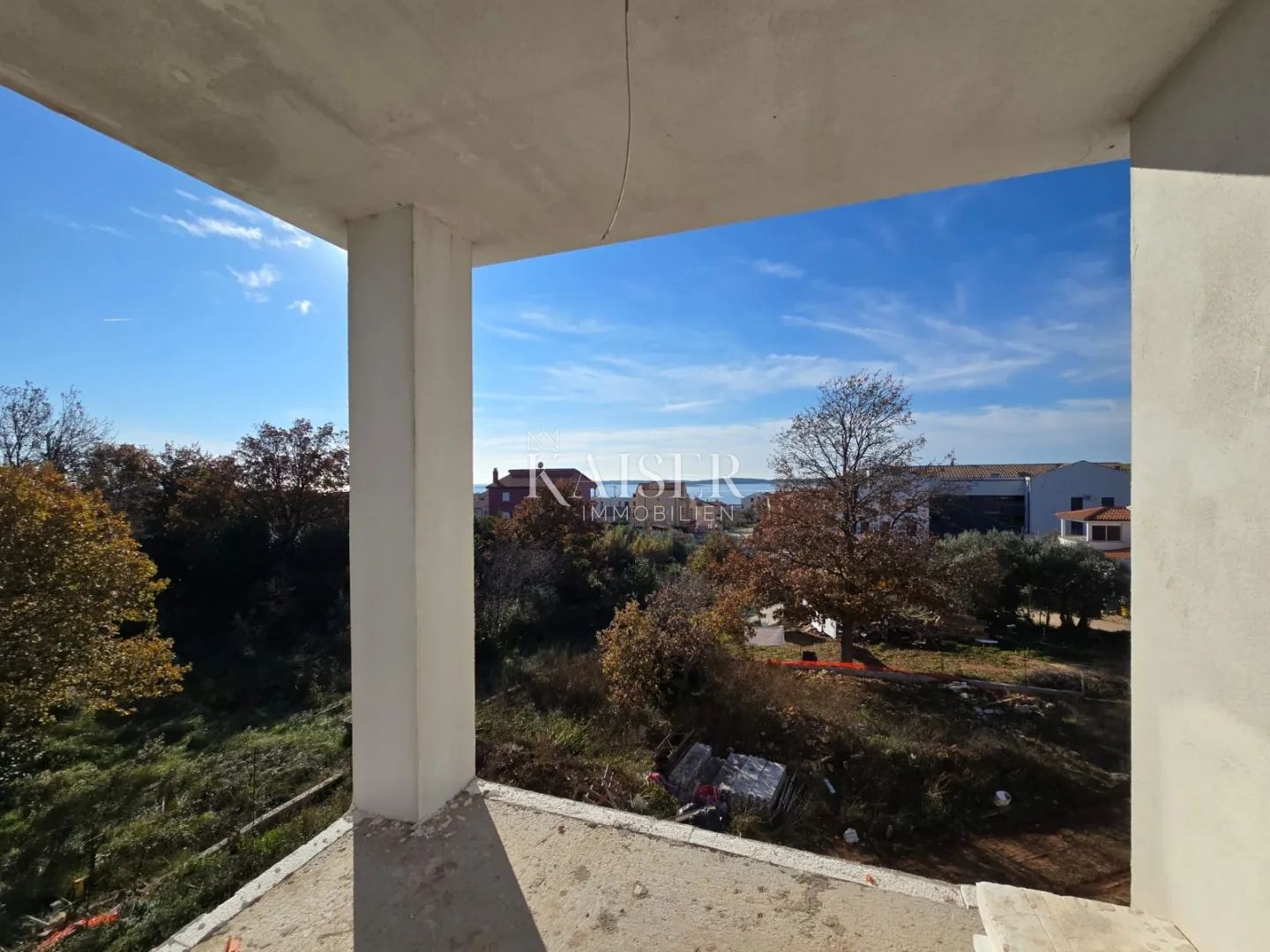Istra, Medulin - stan novogradnja s pogledom na more 67m2