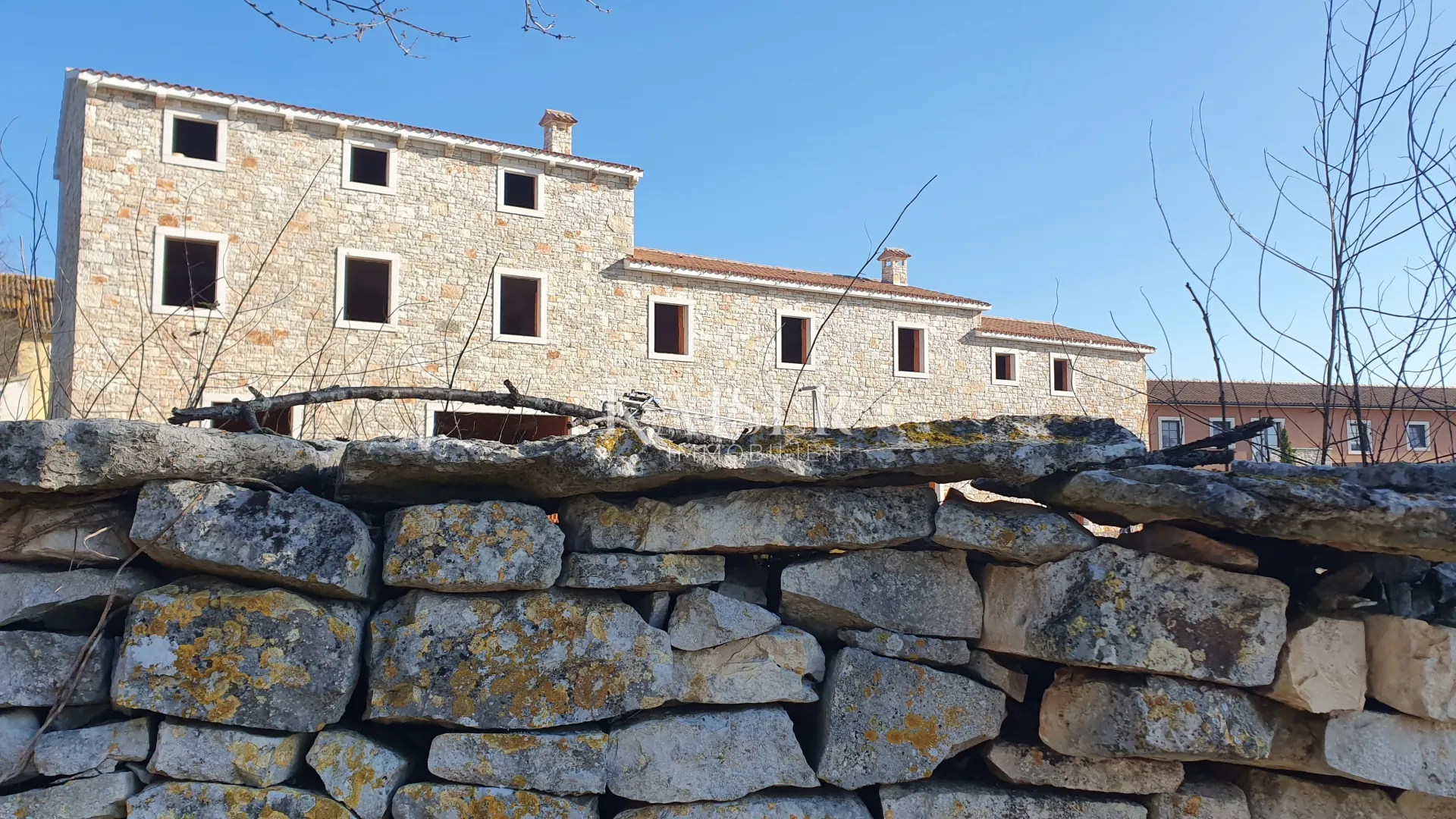 istra - lovreč, kamena roh bau vila pogled more - slika 15