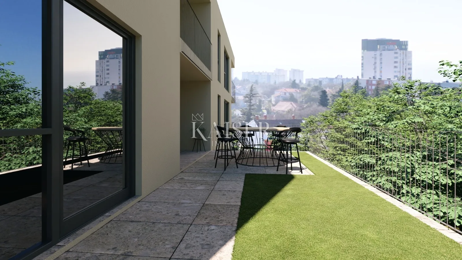 rijeka, krimeja - stan 144 m2 u prizemlju u novogradnji - slika 5