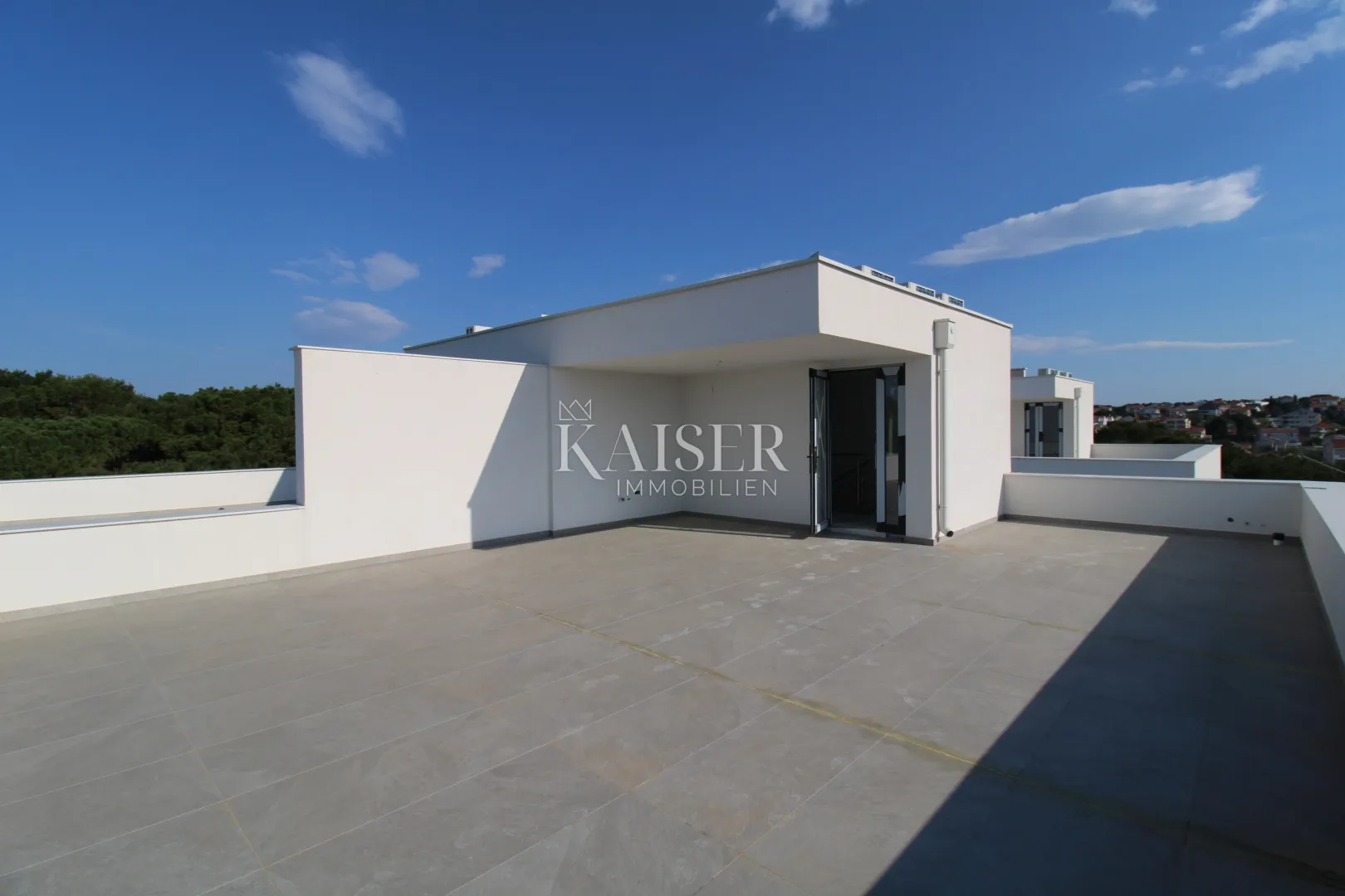 zadar,pakoštane: penthouse s krovnom terasom i pogledom na more - slika 14