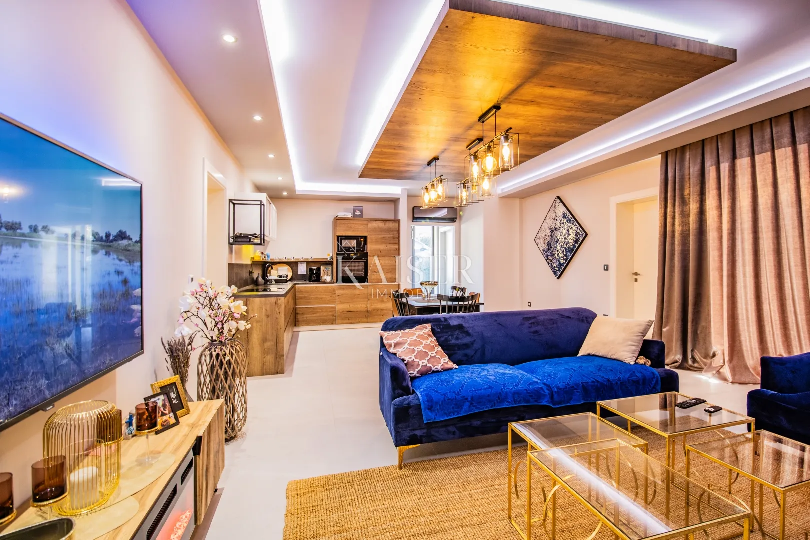 krk, okolica - prekrasna villa 185m2, pogled more - slika 7