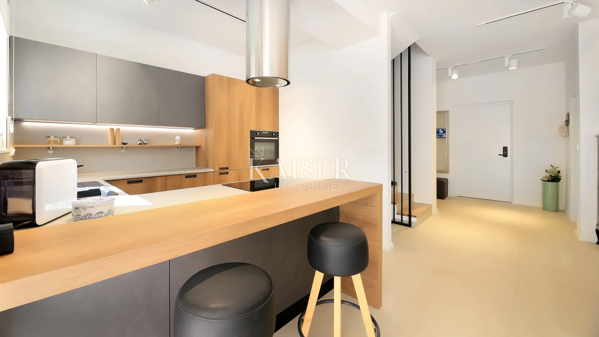 otok krk, malinska- moderna vila 200m2 s bazenom i pogledom na more - slika 7
