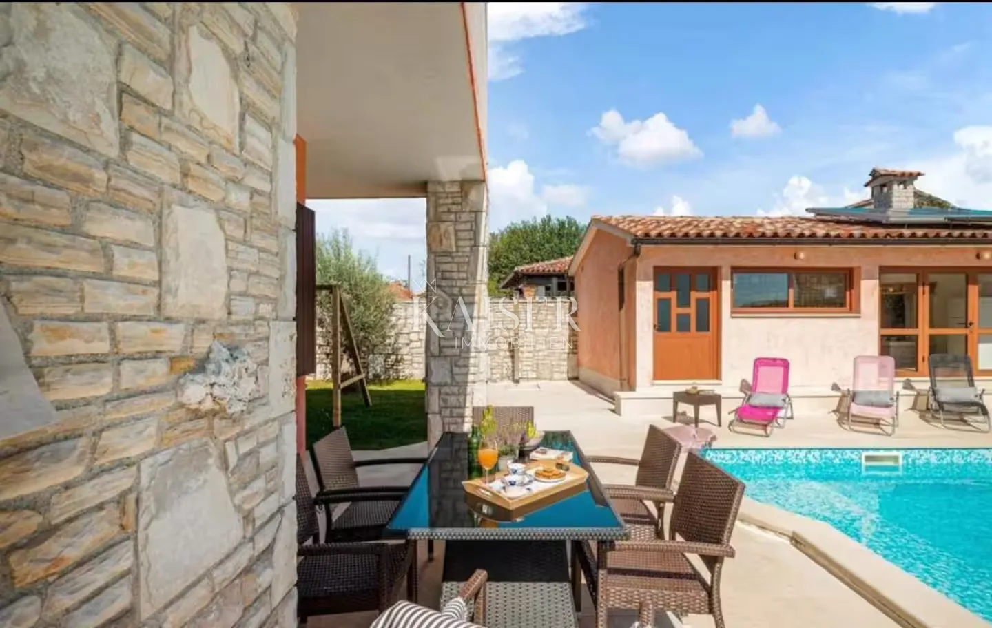 istra, barban-rustikalna kuća 190m2 s bazenom - slika 22