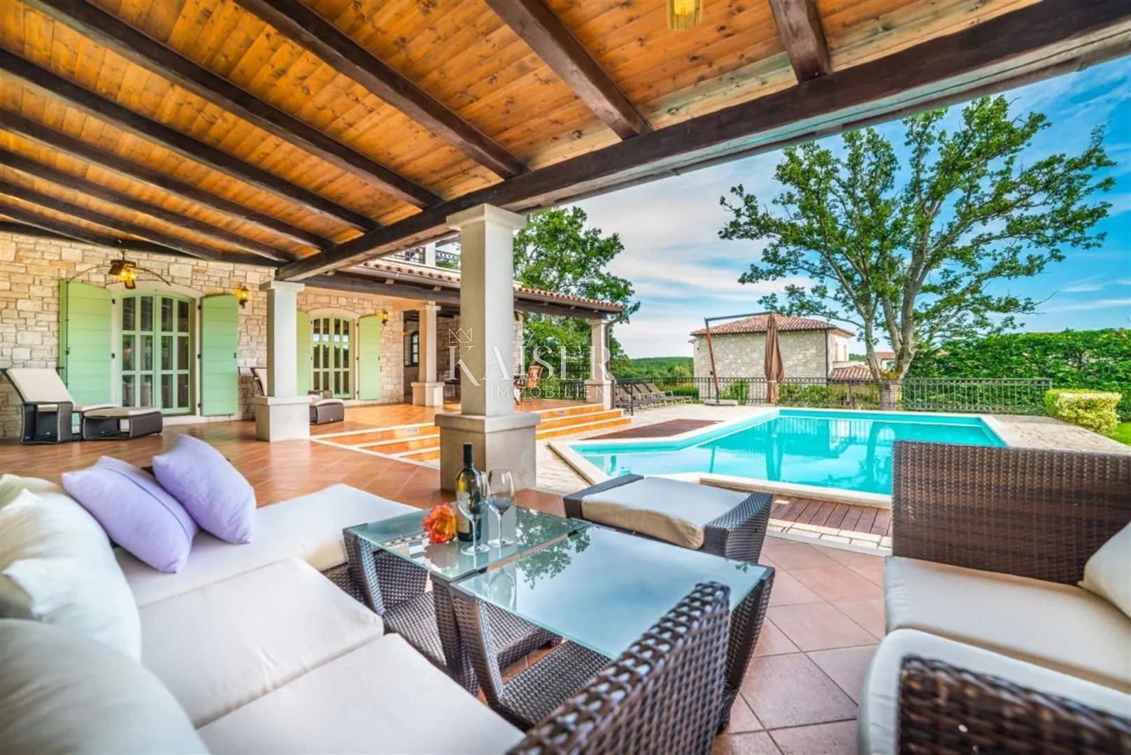 istra - poreč, luksuzna rustikalna vila - slika 6