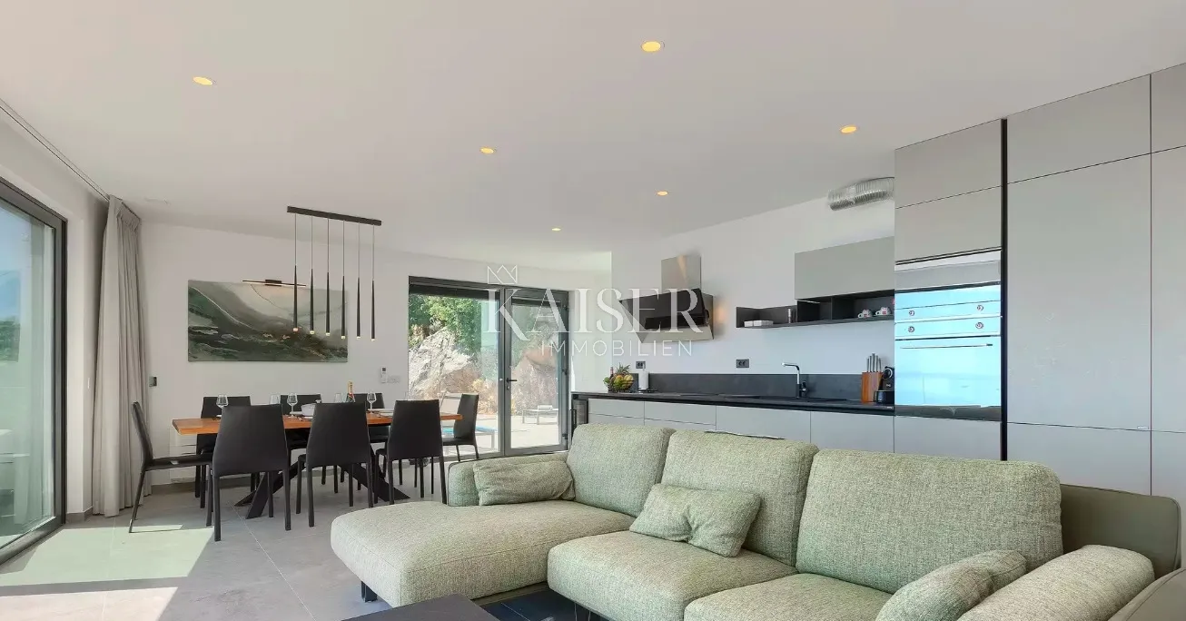opatija, bregi – moderna vila 255m2 s bazenom i fantastičnim pogledom na opatiju - slika 6