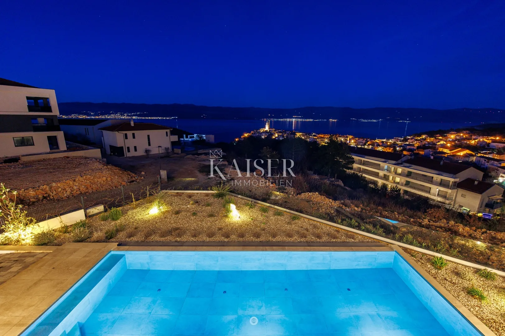 krk, vrbnik - villa 265m2 sa panoramskim pogledom na more - slika 82