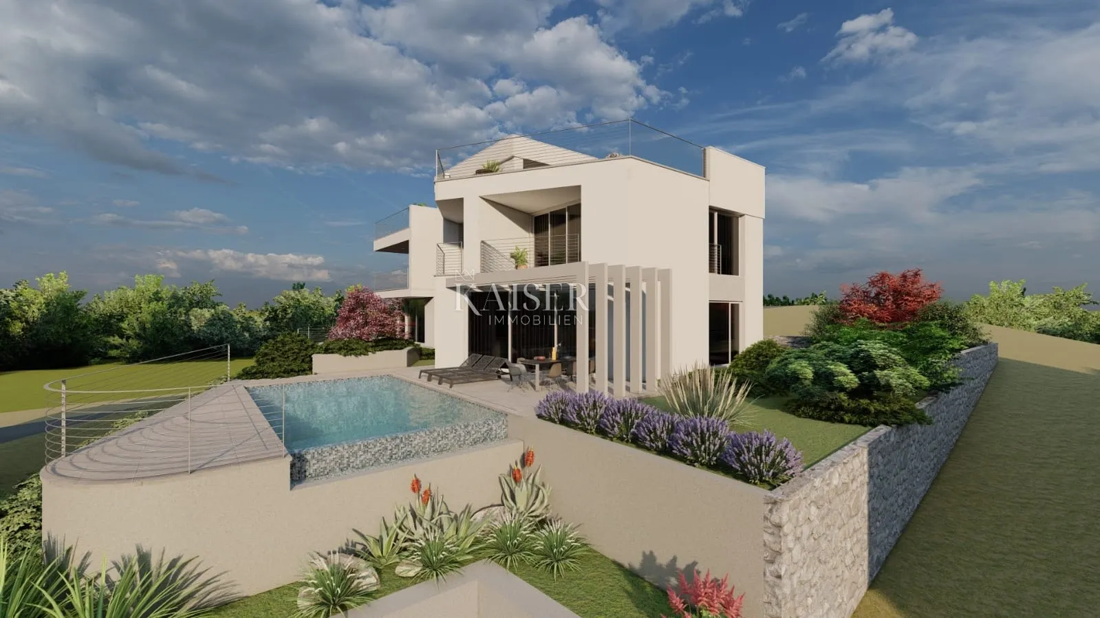 kostrena - luksuzni dvoetažni stan 249 m2 - slika 7
