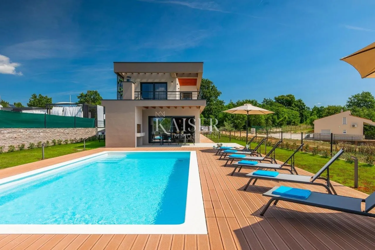 istra, svetvinčenat, moderna elegantna vila s bazenom - slika 4