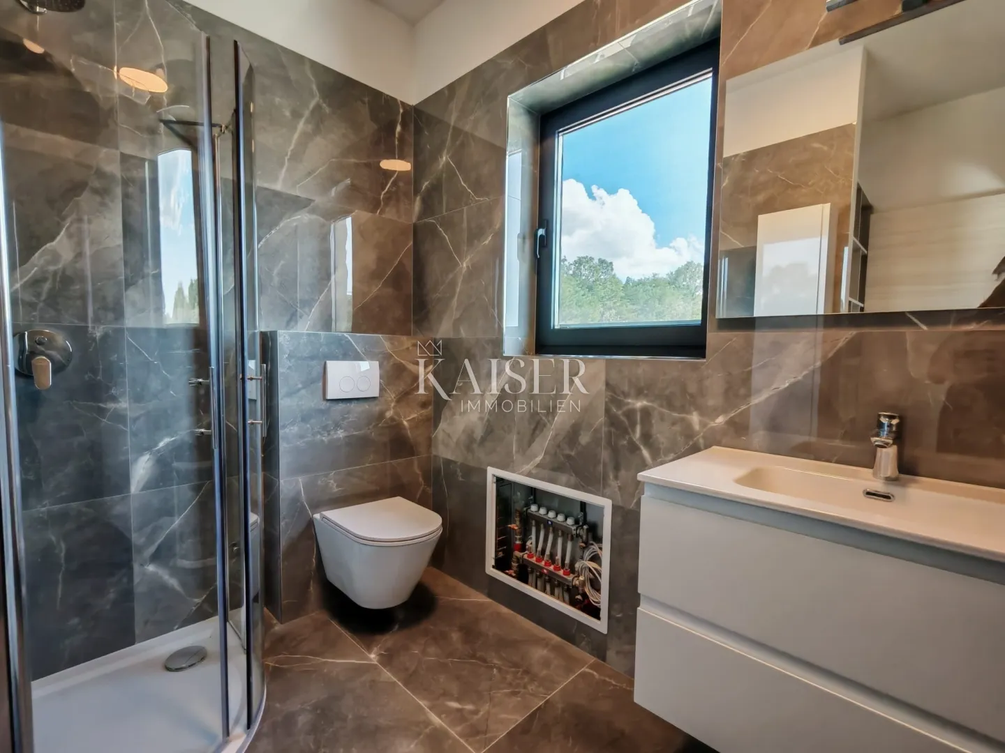 otok krk, malinska- luksuzna vila 208m2 s bazenom i pogledom na more - slika 35