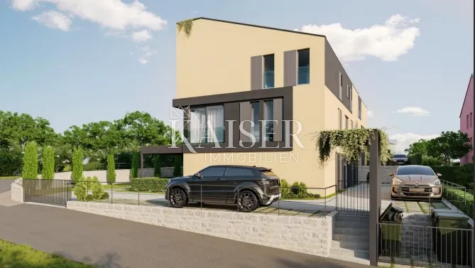 otok krk, krk - penthouse u izgradnji s pogledom na more 130 m2 - slika 9