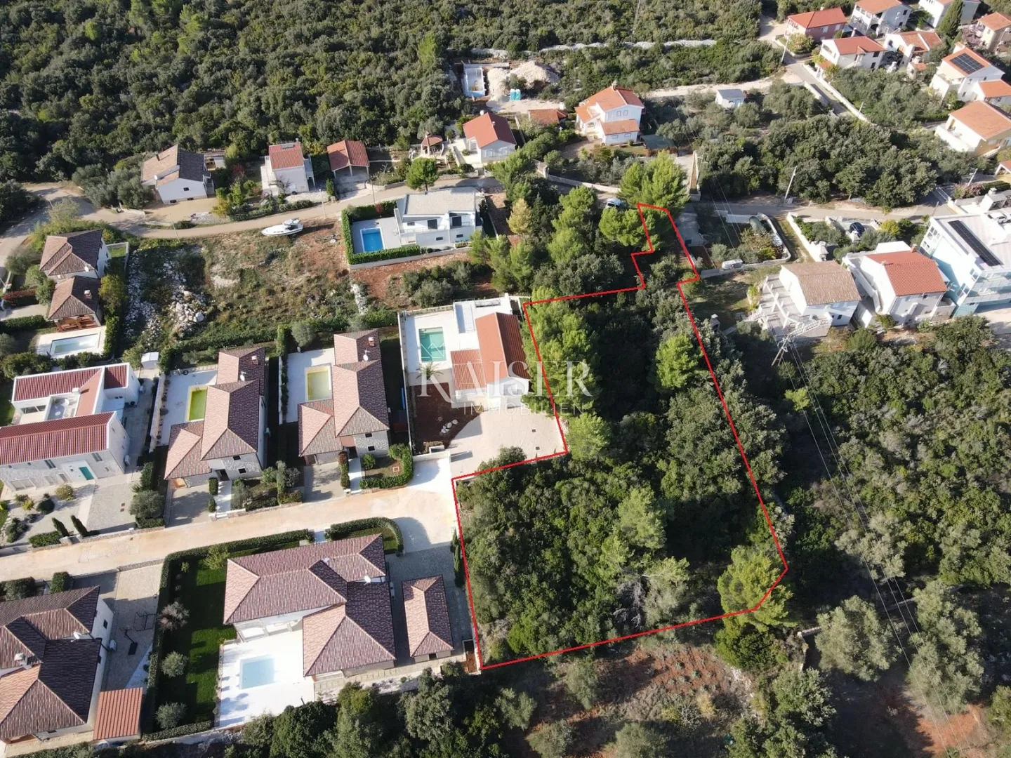 zadar, otok ugljan: građevinsko zemljište 290m od mora - slika 4
